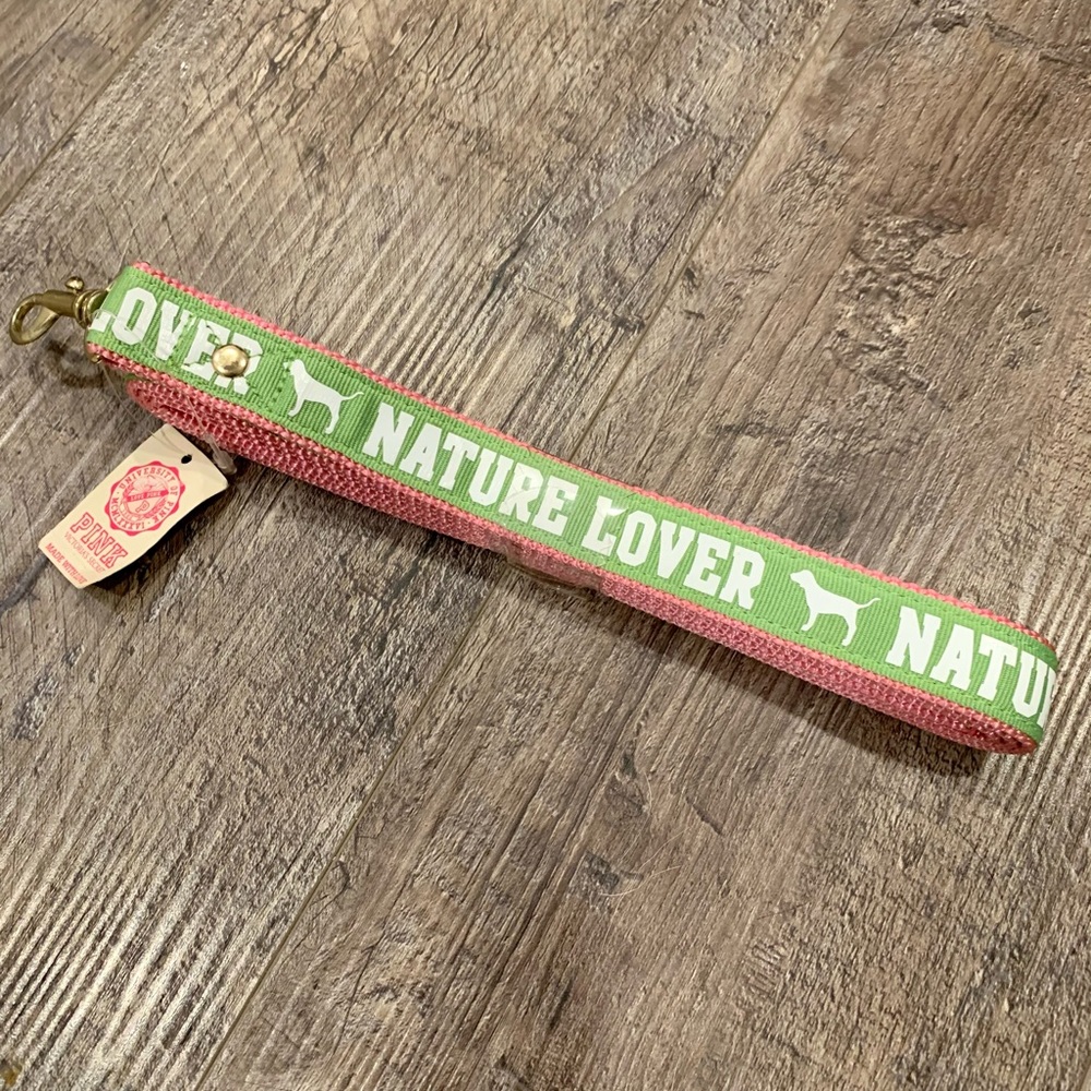 PINK nature lover dog leash